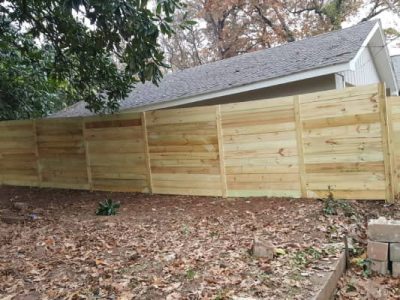 Residential Wood Fencing